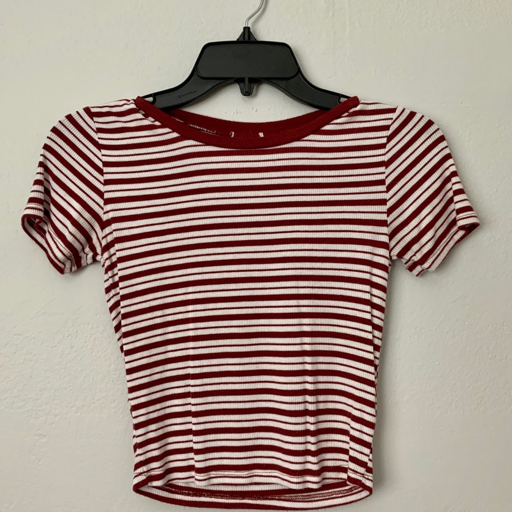 retro striped tee!